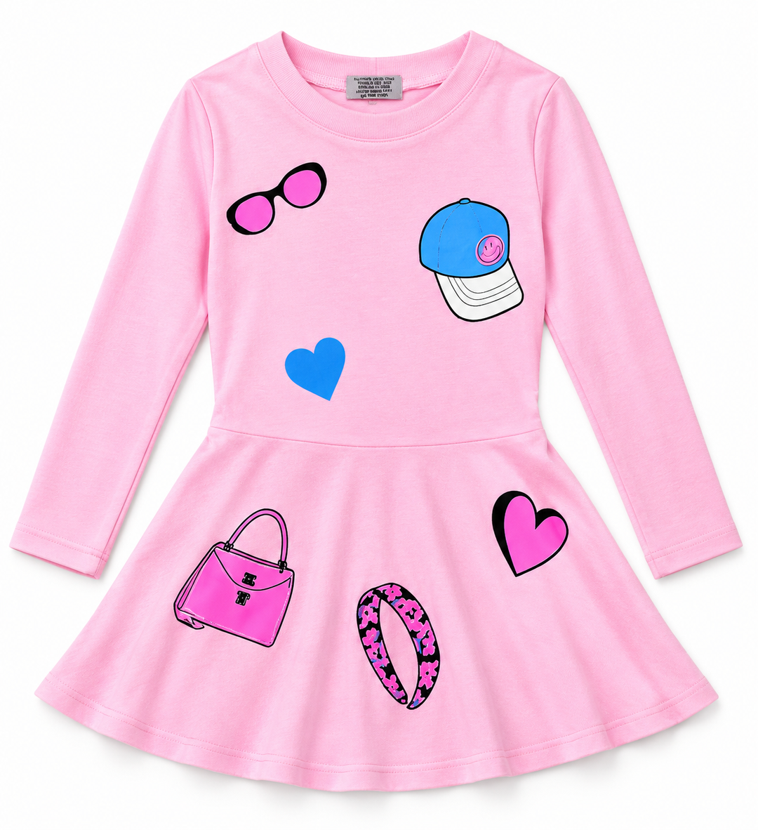 PREPPY L/S DRESS