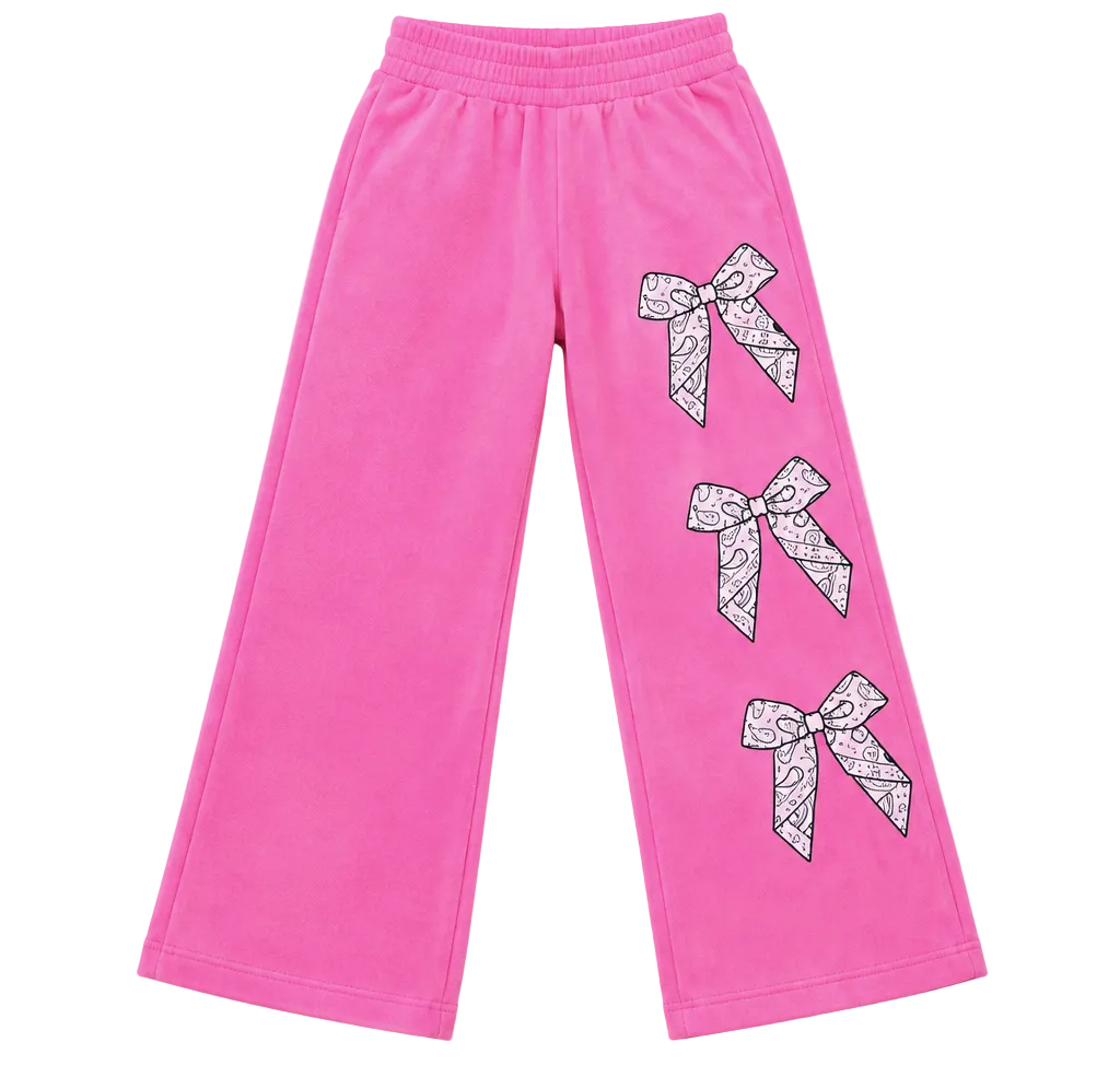 BANDANA REVERSE FLEECE SWEATPANTS