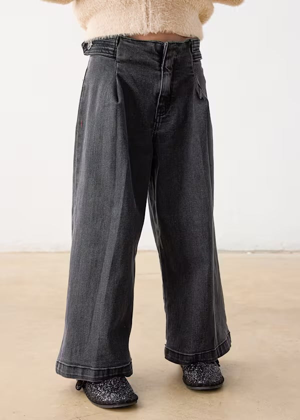 WIDE LEG JEAN | COAL