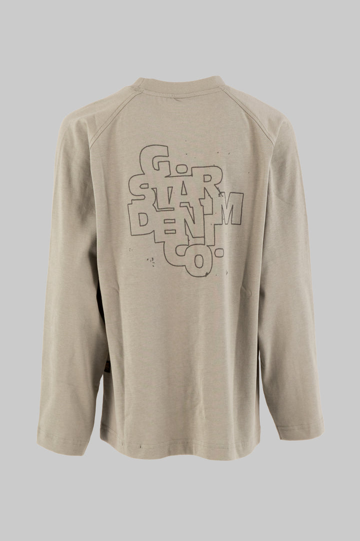 INTEREST L/S T-SHIRT | LT WILD DOVE