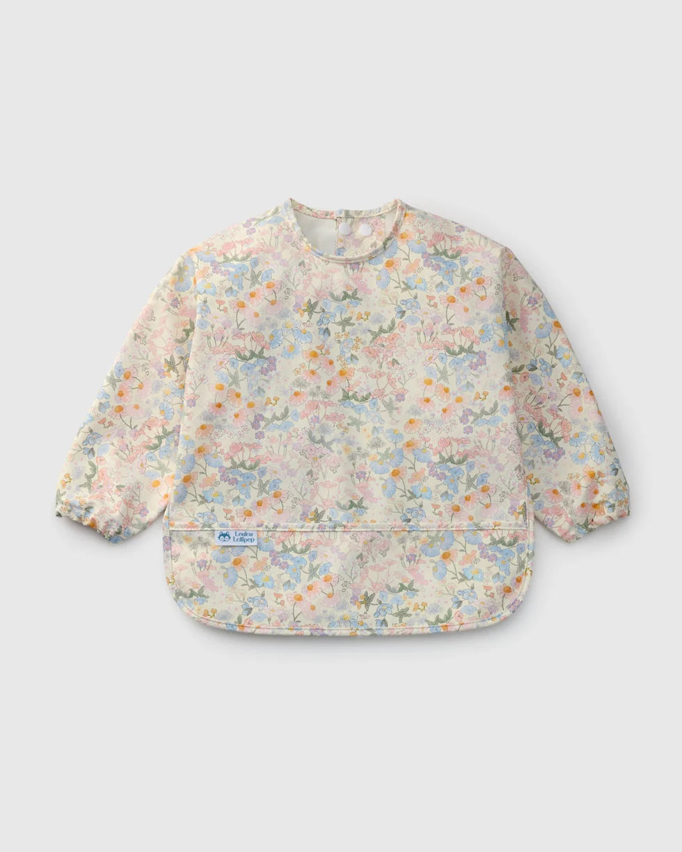 LONG SLEEVE BIB | ENGLISH GARDEN