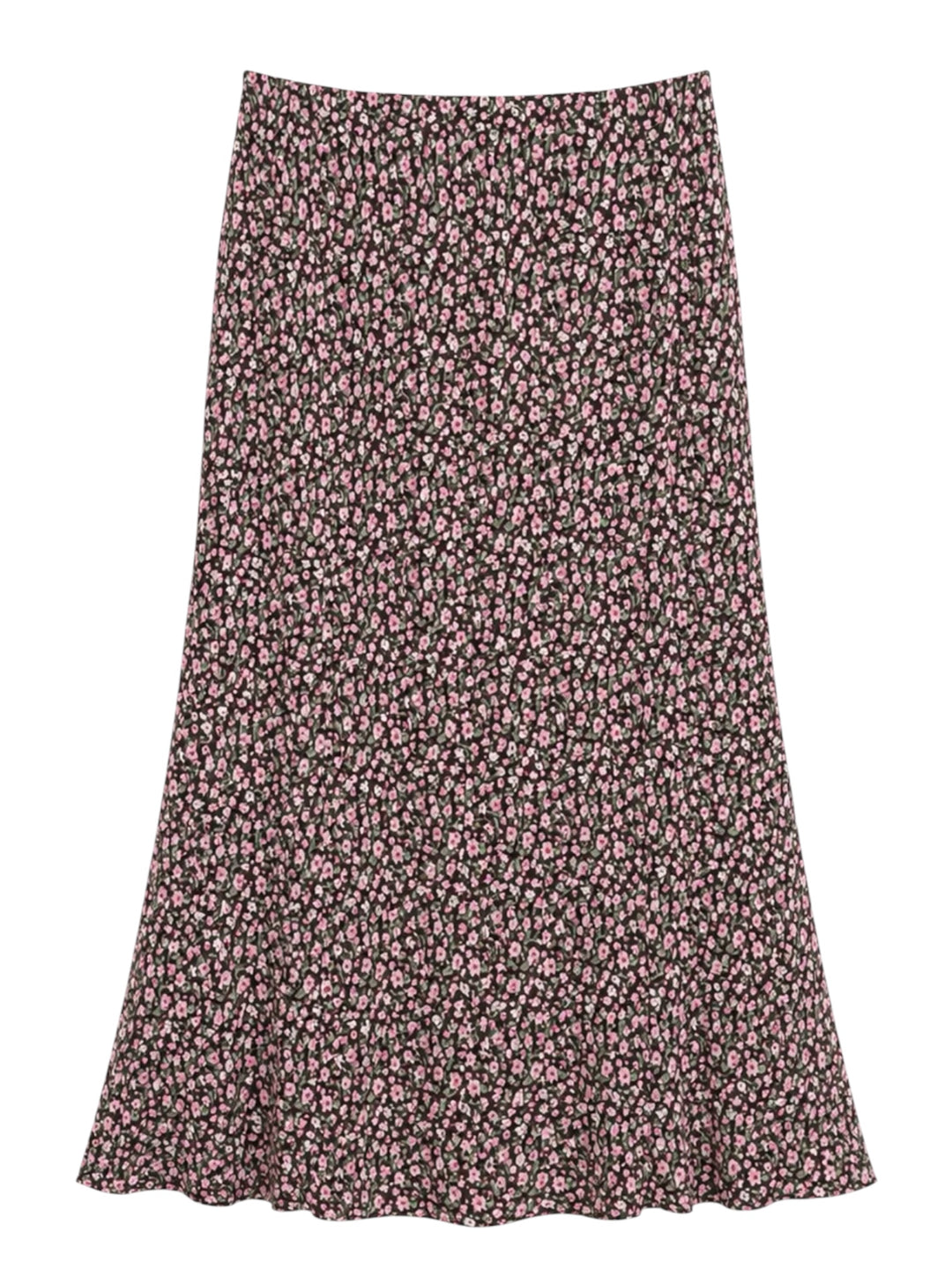 ANASTASIA PRINT SKIRT | ESPRESSO FLORA