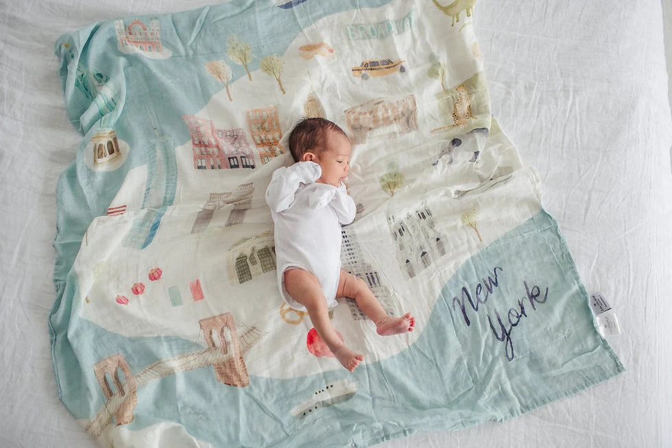 MUSLIN SWADDLE | NEW YORK CITY