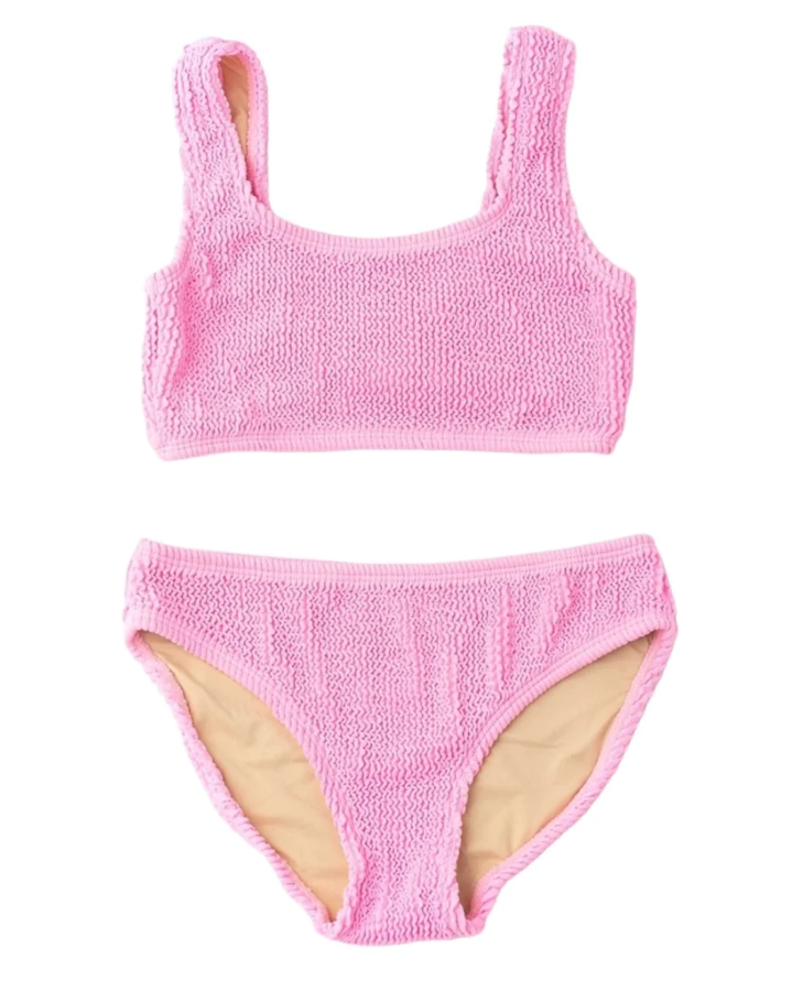 CRINKLE BIKINI - PINK