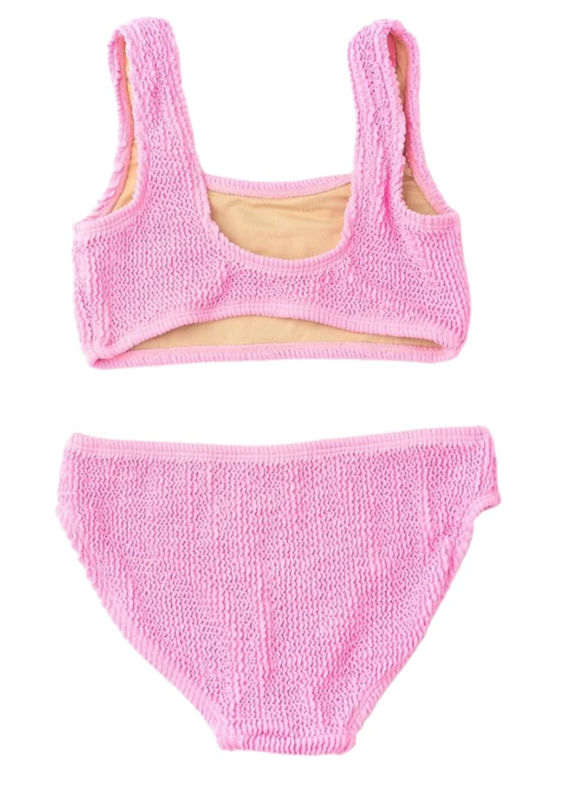 CRINKLE BIKINI - PINK