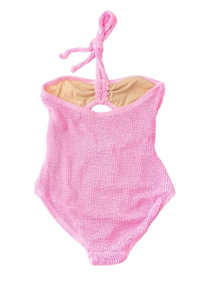 CRINKLE HALTER | PINK