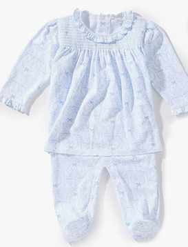 Blooming Bows Footie