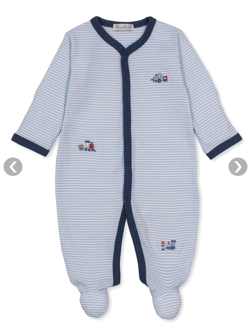 TOOT TOOT STRIPE FOOTIE