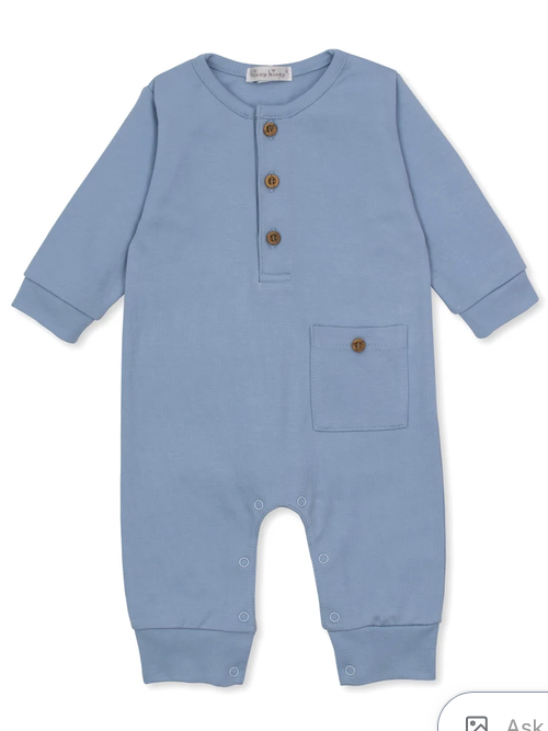 BLUE PLAYSUIT