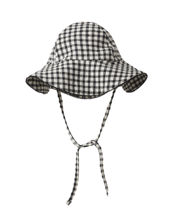 GINGHAM SWIM HAT
