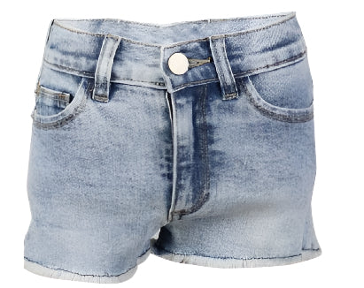 CHERRY DENIM SHORT