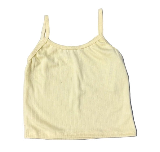 POINTELLE CAMI | YELLOW