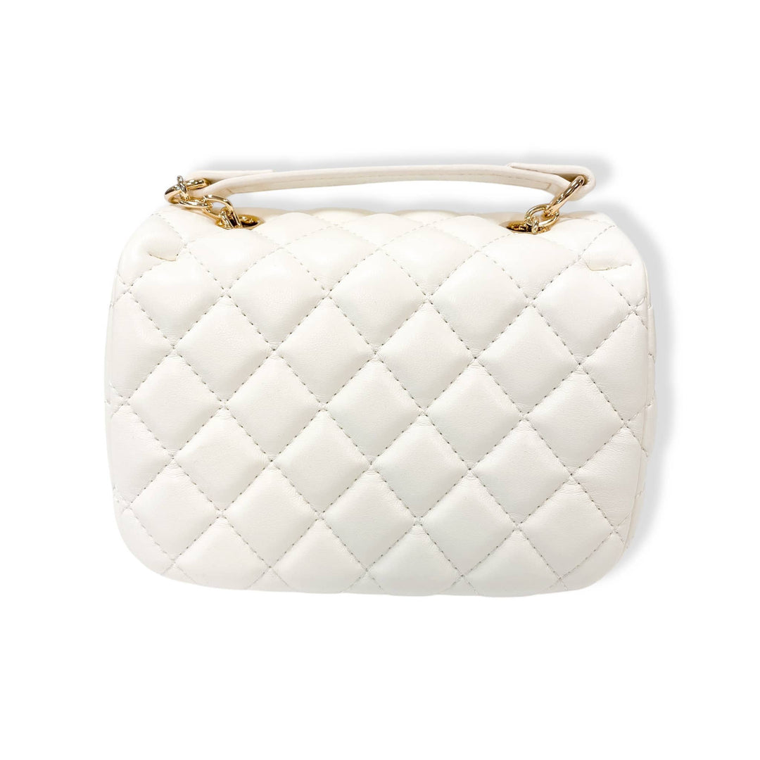COLORFUL GEMS PURSE | CREAM
