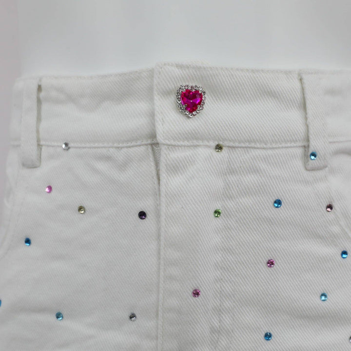 WHITE DENIM GEM SET
