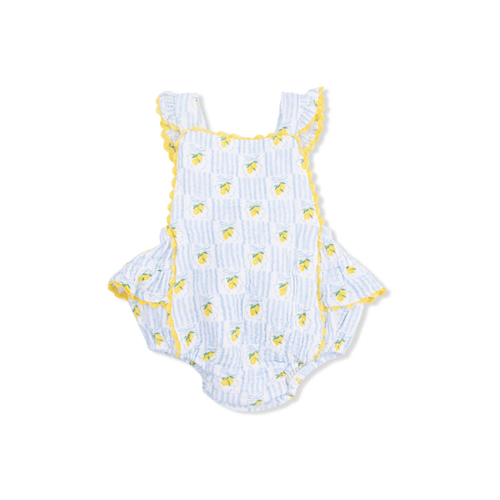 RUFFLE SUNSUIT | LOVELY LEMONS