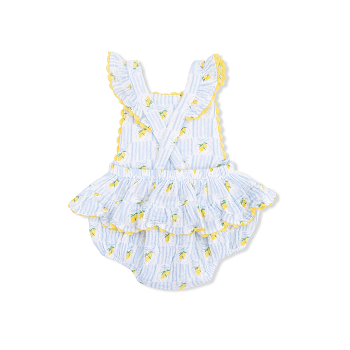 RUFFLE SUNSUIT | LOVELY LEMONS