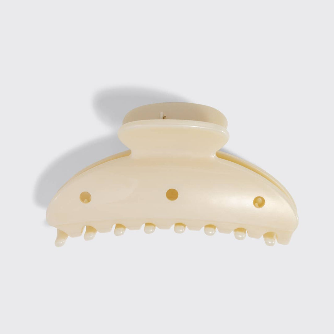 KITSCHPOP CLAW CLIP 7PC SET | PEARLIZED CREAM