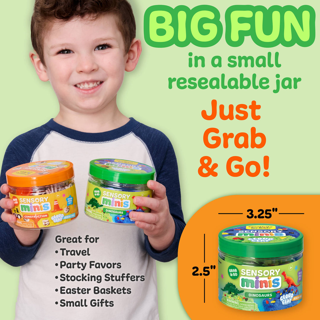 SENSORY MINI JAR | DINOSAUR