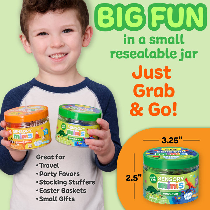 SENSORY MINI JAR | DINOSAUR