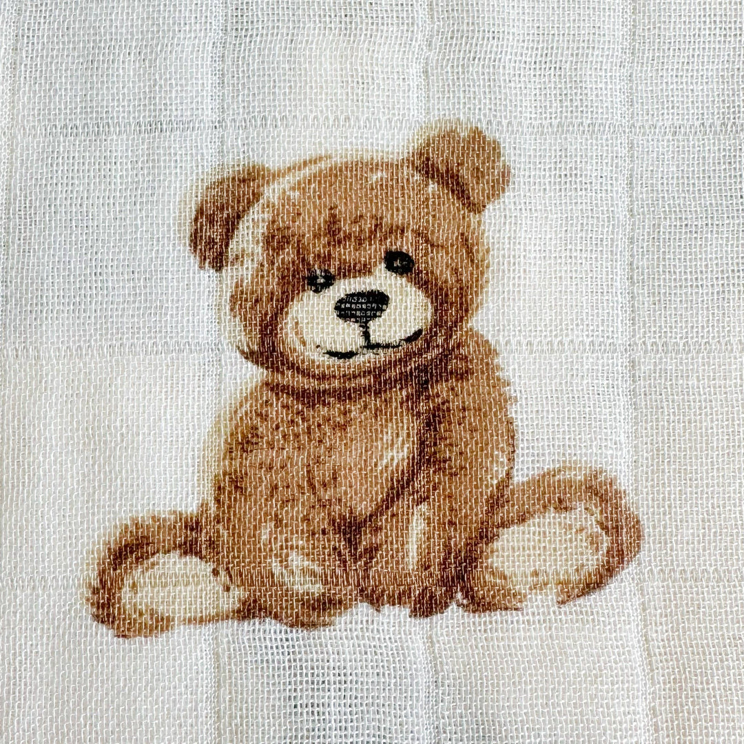 SWADDLE BLANKET| TEDDY BEAR
