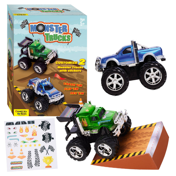 DECORATE MONSTER TRUCKS