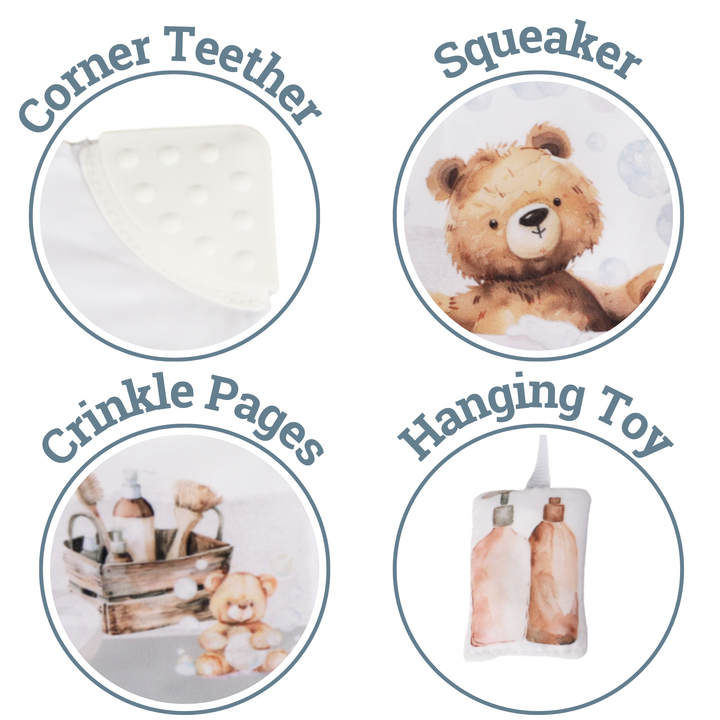 BUBBLE BATH CRINKLE BOOK