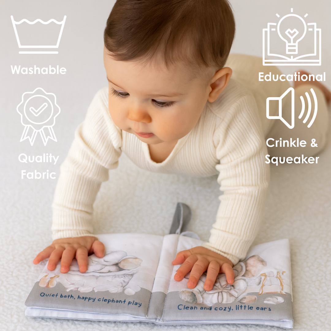 BUBBLE BATH CRINKLE BOOK