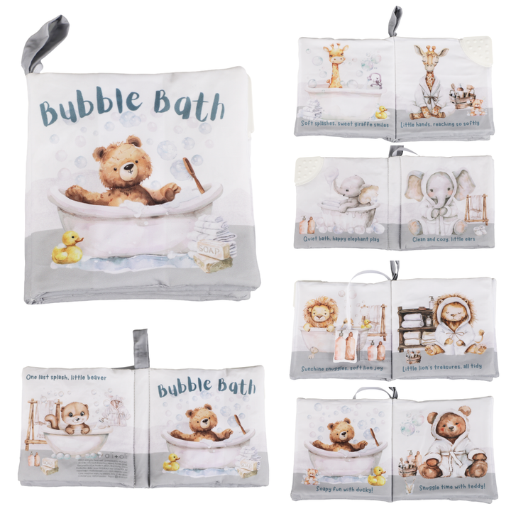 BUBBLE BATH CRINKLE BOOK
