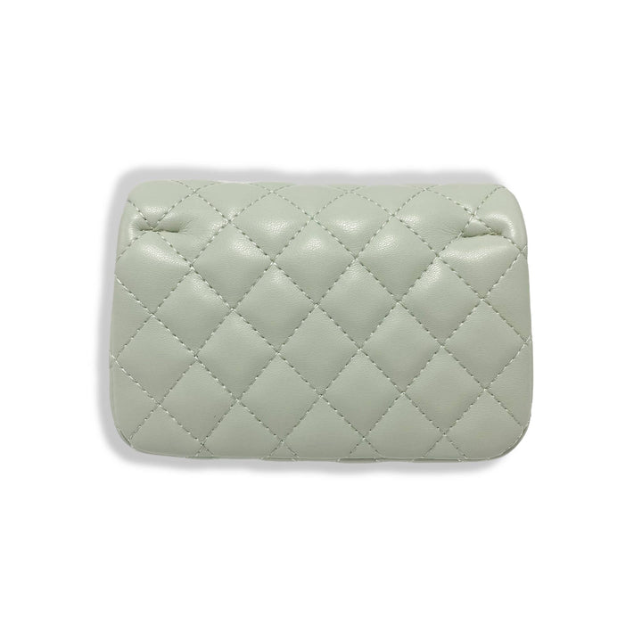 PEARL CLOSURE PURSE | PURPLE