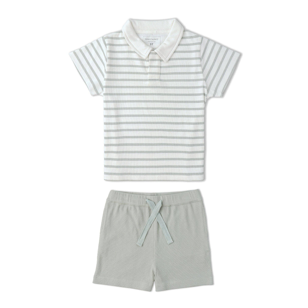 FOG STRIPES SHORT SET