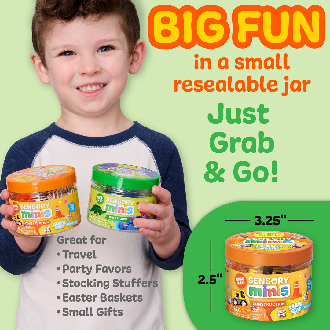 SENSORY MINI JAR | CONSTRUCTION