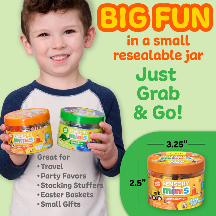 SENSORY MINI JAR | CONSTRUCTION