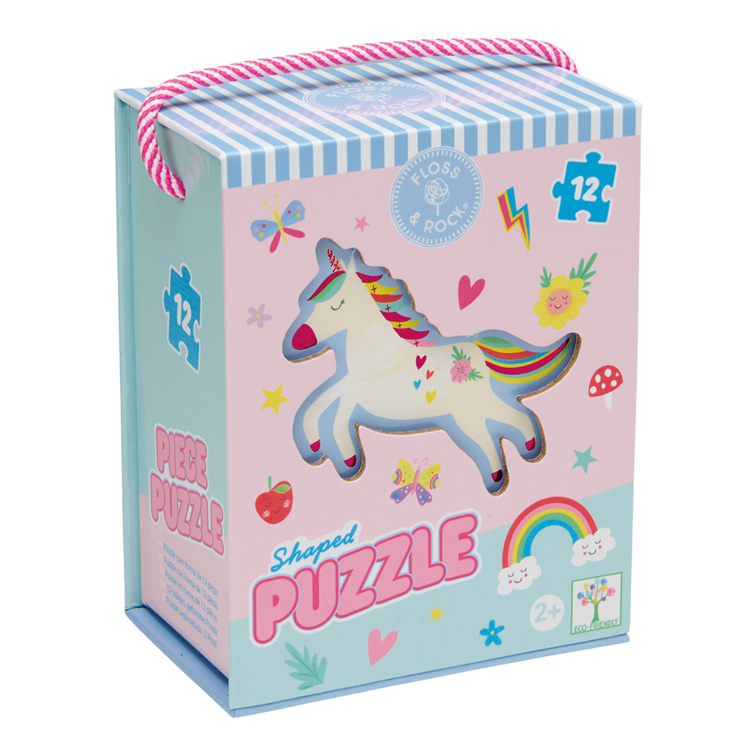 RAINBOW FAIRY 12PC SHAPED JIGSAW PUZZLE