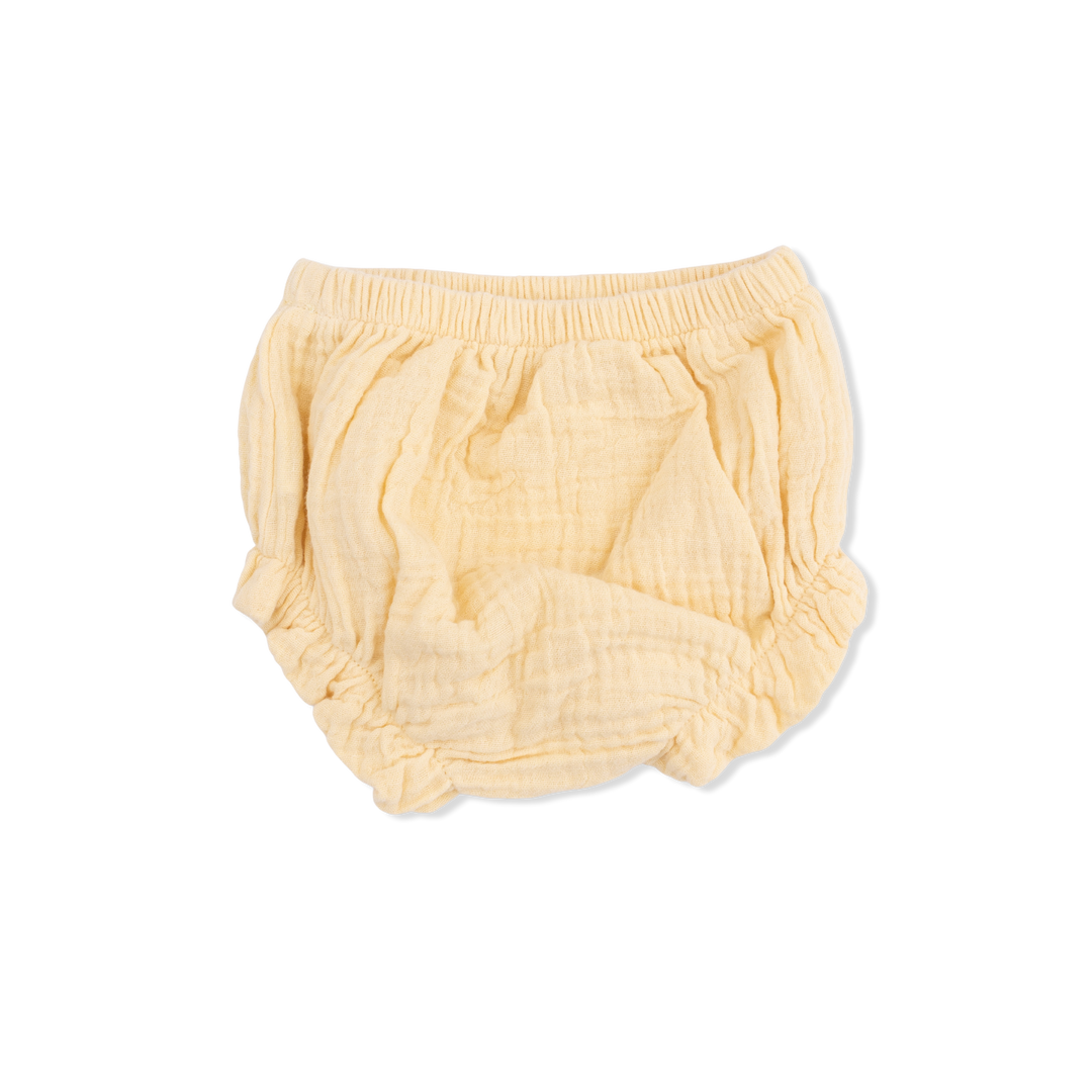 SMOCKED TOP WITH BLOOMER | ITALIAN STRAW