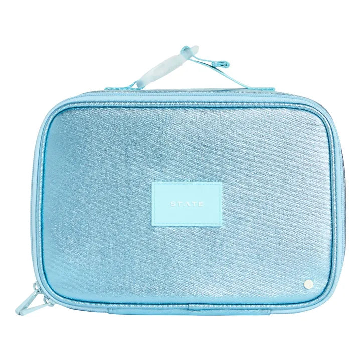 RODGERS LUNCH BOX | METALLIC BLUE