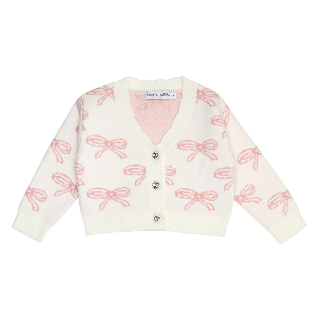 LOLA BOW CARDIGAN